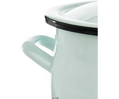 Orion emaliuotas puodas LOUKA 16 cm, 2,3 l su dangčiu