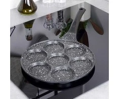 Orion Keptuvė kiaušiniams GRANDE 27 cm granitinė 7 formos