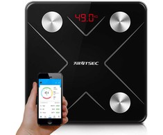 Svarstyklės Analitinė išmanioji vonios svarstyklė Bluetooth 180kg
