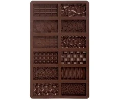 Orion Silikoninė forma šokoladui 27,5x17 cm - Mini šokolado plytelės