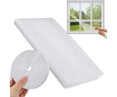 Langų tinklelis nuo vabzdžių 130x150 balta