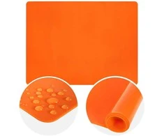 Orion Silikoninis Kilimėlis Tešlai 40x30 cm Oranžinis