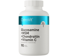 OstroVit Glucosamine + MSM + Chondroitin + Vitamin C – 90 kapsulių