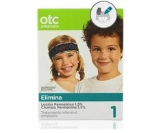 Otc galvos utėlių gydymo paketas losjonas 125ml šampūnas 125ml