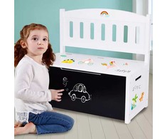 Tooky Toys Paimtas žaislinis medinis dėžutės suolelis su brėžine