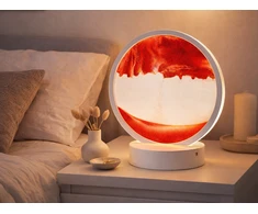 Pakabinamas šviestuvas 3D Smėlio Lempa, Dinaminiais Efektais, USB LED RGB