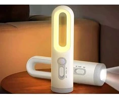 Pakabinamas šviestuvas LED Naktinė Šviesa su Judesio Jutikliu ir Flashlight Funkcija, Belaidė, USB Maitinimo