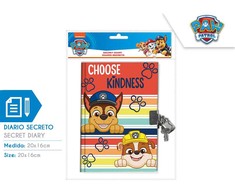 Kids Euroswan - Akcesoria licencyjne Paw Patrol dienoraštis su spynelė