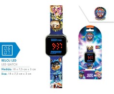 Kids Licensing Paw Patrol Led Watch
