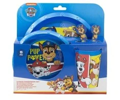 STOR Paw Patrol plastikinių indų rinkinys, 5 dalių