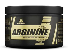Peak Argininas AKG 150 Kapsulių