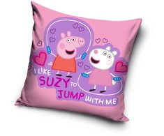 Peppa Pig pagalvėlės užvalkalas 40x40 cm