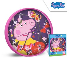 Peppa Pingo sieninis laikrodis 25 cm