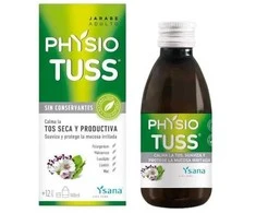 Ysana Physiotuss suaugusiųjų sirupas 140ml