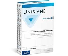 Pileje Unibiane Resveratrolis 30 kapsulių