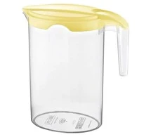 Plasticinis ąsotis su dangčiu 1,75 l - patogus ir saugus