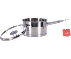 Puodis su nerūdijančio plieno dangčiu Dvynių berretti, 18 cm