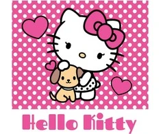 Rankšluostis 30 x 30 Hello Kitty