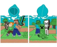 MCU „Minecraft Poncho 50 x 115 cm“