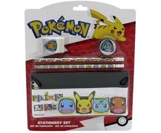 Cyp Brands Raštinės reikmenų rinkinys su Pokemon pieštukų dėklu