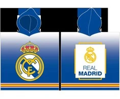 Real Madrid pončo rankšluostis su gobtuvu 60 x 120 cm