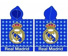 Univex Bis Real Madrid pončo rankšluostis su gobtuvu 55 x 110 cm