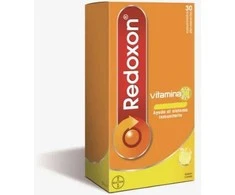 Redoxon Vitamina C 30 tablečių šnypščiančių su citrina