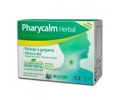 Reva Pharycalm Herbal pastilės nuo gerklės skausmo 24 tabletės