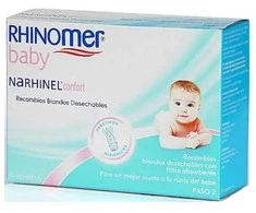 Rhinomer Baby Narhinel Confort nosies aspiratoriaus filtrai, 20 vnt.