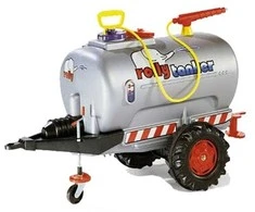 Rolly Toys Traukinys RollyTrailer Cisterna su purškikliu ir pompa