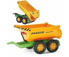 Rolly žaislas „RollyTrailer“ traukinio trapperis pusiau vamzdis Joskinas