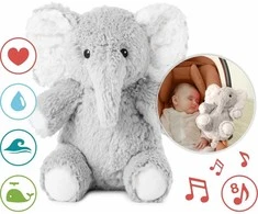 Cloud B Rūdingas Eli dramblys su muzikos dėžute