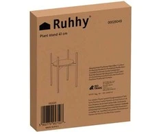 RUHHY Gėlių stovai 41 cm - juodas metalinis važiuoklė, minimalistinė dizaino