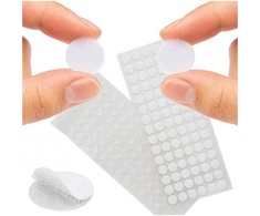 RUHHY savisaugantis Velcro 18mm 500vnt baltas