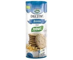 "Santiveri Digestive" avižinių dribsnių sausainiai Bio 190g