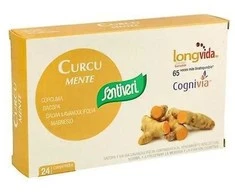 Santiveri Curcu Mente 24 tabletės