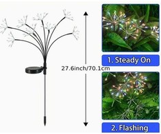 Saulės šviestuvas LED 70 cm