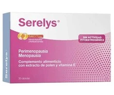 Serelys Perimenopausija Menopauzė 30 Kapsulių