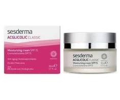Sesderma Acglicolic Classic drėkinamasis kremas SPF 15, 50 ml