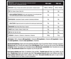 Sinob L-Glutamin 500g Pakuotė
