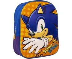 Sonic kuprinė su 3D motyvu