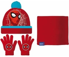 SPIDER-MAN Spiderman pirštinių ir kepurės komplektas žiemai