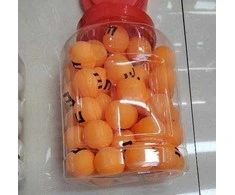 Stalo teniso kamuoliukai 60 vnt. oranžiniai