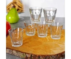 Stiklinės degtinei 40 ml, 6 vnt. rinkinys
