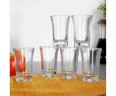 Stikliukai degtinei stiklinė 40 ml 6 vnt.