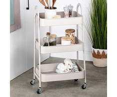 Storage Solutions Mobilus Lentynas 3 Skyrių 44x31,5x78,5 cm - Virtuvinis Krepšys - Organizatorius