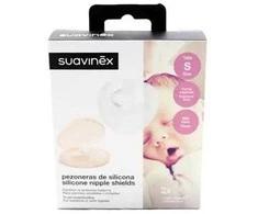 Suavinex silikoninė spenelių apsauga, dydis S 2 vnt