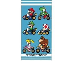Carbotex Super Mario paplūdimys / vonios rankšluostis 70 x 140 cm