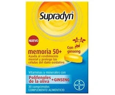 Supradyn Maisto papildas 50+ 30 Tablečių