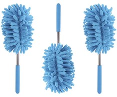 Teleskopinė dulkių šluotelė mikrofibra 25-75 cm